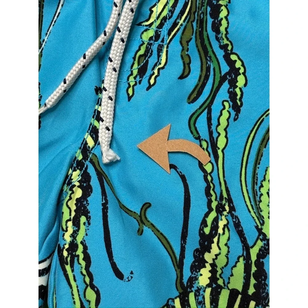 Baby Gap Kids Boys Blue Jellyfish Swim Trunks 3 Years‎ Toddler Colorful Poolcore